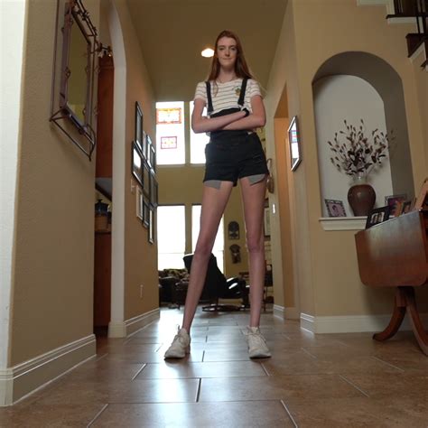 tall skinny teen porn|Teen with longest legs in the world now has an OnlyFans